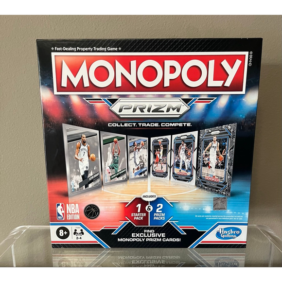 Hasbro Monopoly Prizm NBA Edition Board Game - Picture 1 of 10
